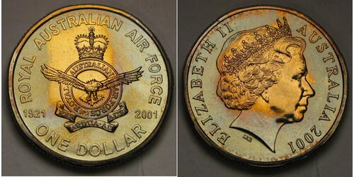 1 Dollar Australie (1939 - )  Elizabeth II (1926-2022)