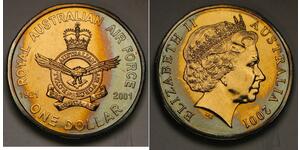 1 Dollar Australien (1939 - )  Elizabeth II (1926-2022)