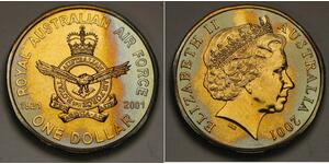 1 Dollar Australien (1939 - )  Elizabeth II (1926-2022)