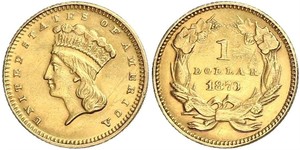1 Dollar Vereinigten Staaten von Amerika (1776 - )  