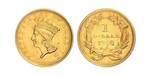 1 Dollar Vereinigten Staaten von Amerika (1776 - )  