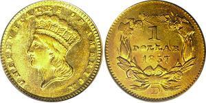 1 Dollar Vereinigten Staaten von Amerika (1776 - )  