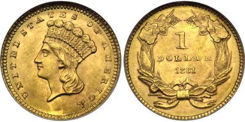 1 Dollar Vereinigten Staaten von Amerika (1776 - )  