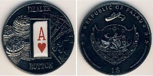 1 Dollar 帛琉  