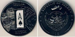 1 Dollar 帛琉  