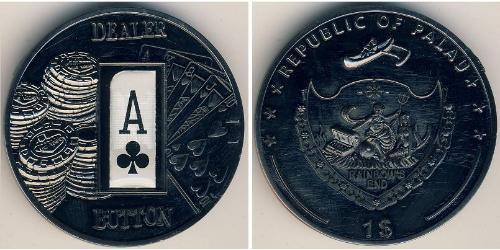 1 Dollar 帛琉  