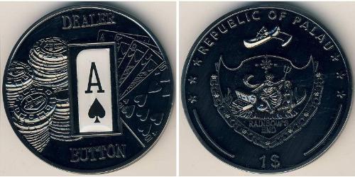 1 Dollar 帛琉  
