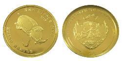 1 Dollar 帛琉 金 