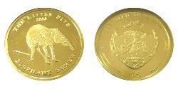 1 Dollar 帛琉 金 