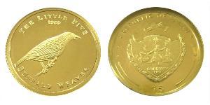 1 Dollar 帛琉 金 