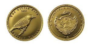 1 Dollar 帛琉 金 