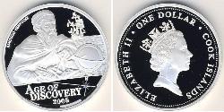 1 Dollar Cook Islands (1965 - ) 銀 