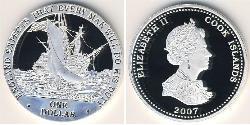 1 Dollar Cook Islands (1965 - ) 銀 