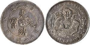 1 Dollar 中华人民共和国 銀 