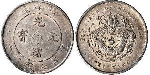 1 Dollar 中华人民共和国 銀 