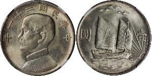 1 Dollar 中华人民共和国 銀 