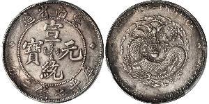 1 Dollar 中华人民共和国 銀 