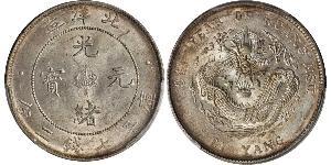 1 Dollar 中华人民共和国 銀 