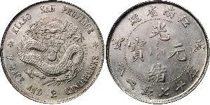 1 Dollar 中华人民共和国 銀 