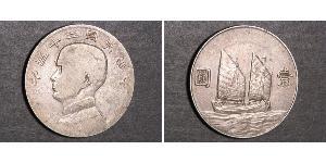 1 Dollar 中华人民共和国 銀 