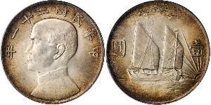 1 Dollar 中华人民共和国 銀 