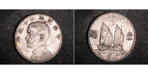 1 Dollar 中华人民共和国 銀 