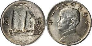 1 Dollar 中华人民共和国 銀 