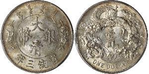1 Dollar 中华人民共和国 銀 