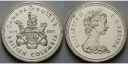 1 Dollar 加拿大 銀 伊丽莎白二世 (1926-2022)