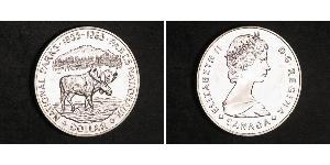 1 Dollar 加拿大 銀 伊丽莎白二世 (1926-2022)