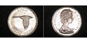 1 Dollar 加拿大 銀 伊丽莎白二世 (1926-2022)