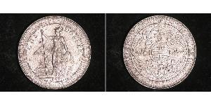 1 Dollar 大英帝国 / 香港 銀 