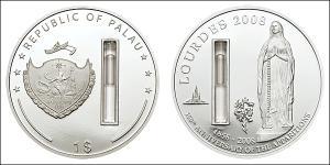 1 Dollar 帛琉 銀 