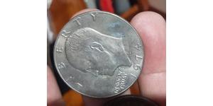 1 Dollar 美利堅合眾國 (1776 - ) 銀 Dwight David Eisenhower (1890-1969)