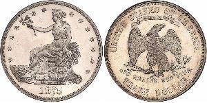 1 Dollar 美利堅合眾國 (1776 - ) 銀/銅 