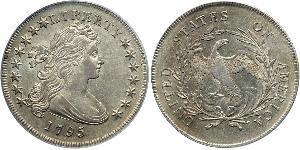 1 Dollar 美利堅合眾國 (1776 - ) 銀/銅 Anne Willing Bingham (1764-1801)