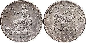 1 Dollar 美利堅合眾國 (1776 - ) 銀/銅 