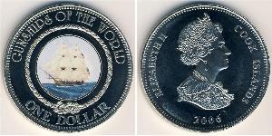 1 Dollar Cook Islands (1965 - ) 銅/镍 