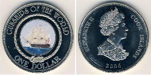 1 Dollar Cook Islands (1965 - ) 銅/镍 