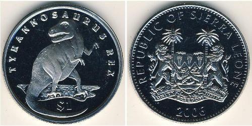 1 Dollar 塞拉利昂 (1961 - ) 銅/镍 
