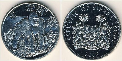 1 Dollar 塞拉利昂 (1961 - ) 銅/镍 