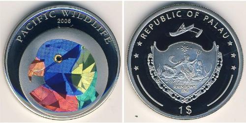 1 Dollar 帛琉 銅/镍 