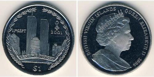 1 Dollar 维尔京群岛 銅/镍 