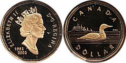 1 Dollar 加拿大 青铜 伊丽莎白二世 (1926-2022)