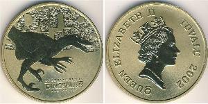 1 Dollar 圖瓦盧 黃銅 