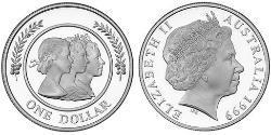 1 Dollaro Australia (1939 - ) Argento 