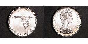 1 Dollaro Canada Argento Elisabetta II (1926-2022)
