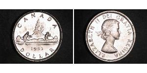 1 Dollaro Canada Argento Elisabetta II (1926-2022)