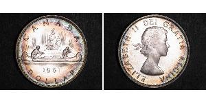 1 Dollaro Canada Argento Elisabetta II (1926-2022)