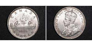 1 Dollaro Canada Argento Giorgio V (1865-1936)